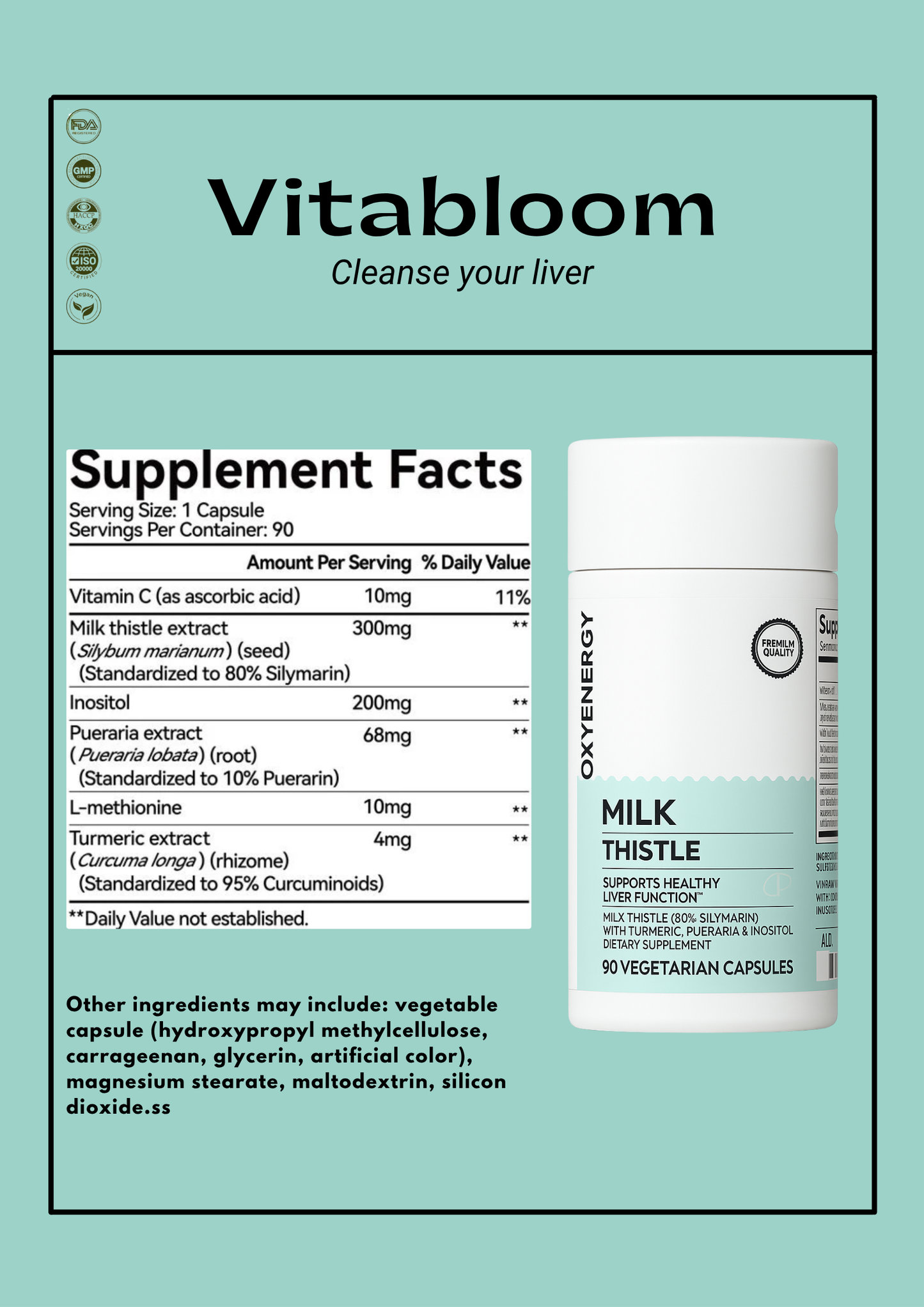 🌿 Vitabloom™ Liver Detox